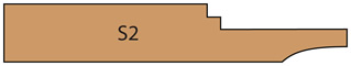 cross section of Center Panel S2